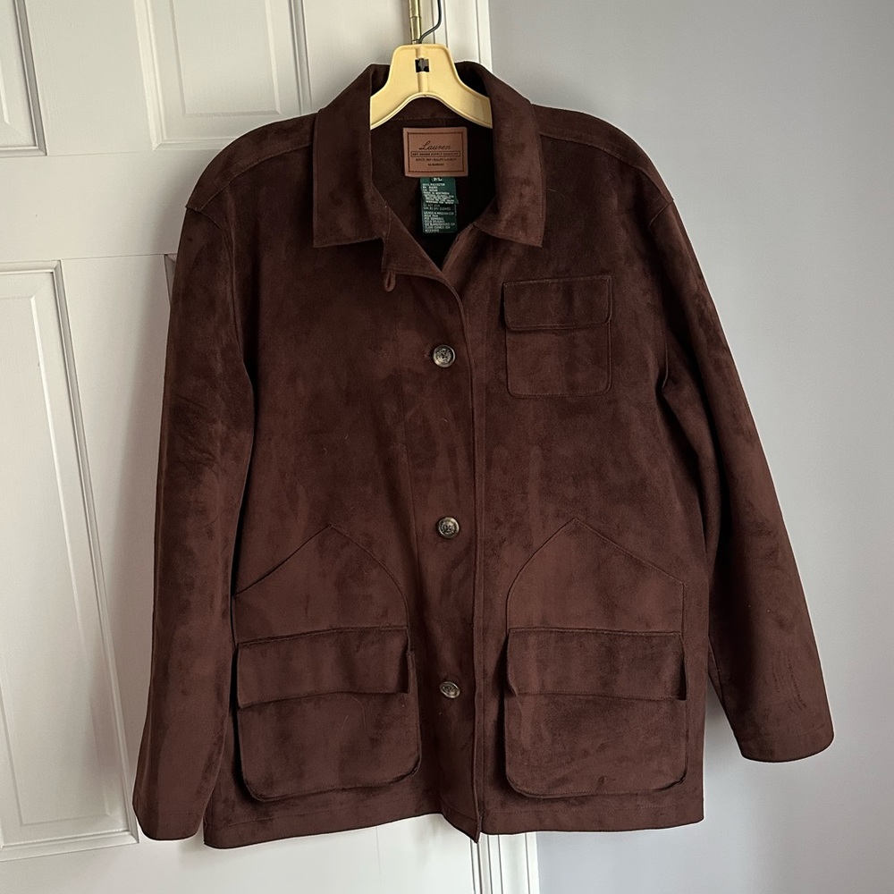Lauren dry goods supply company Ralph Lauren suede jacket